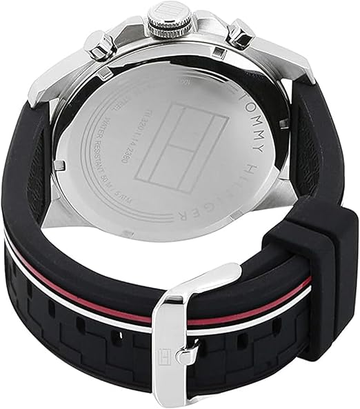 Orologio Uomo Tommy Hilfiger Decker - Multifunzione in Silicone Nero