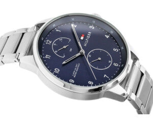 Orologio Uomo Tommy Hilfiger Luke – Cronografo in Acciaio con Quadrante Blu