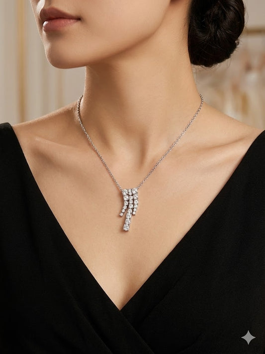 Collana Donna JOHN RICHMOND a Cascata in Titanio