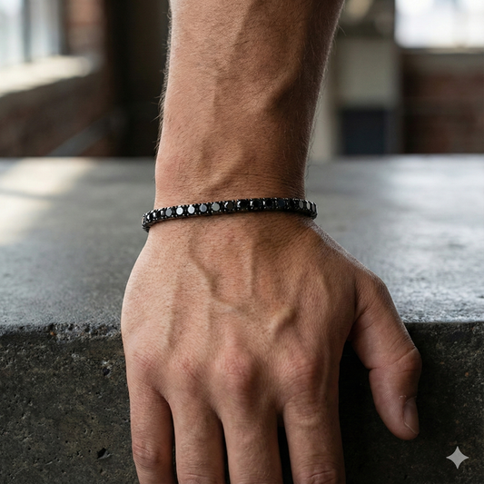 Bracciale Uomo JOHN RICHMOND in Titanio Nero