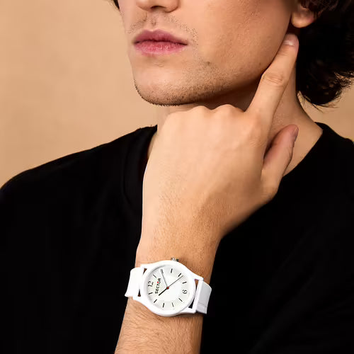 Orologio Uomo SECTOR EX-Q Solo Tempo Bianco in Silicone
