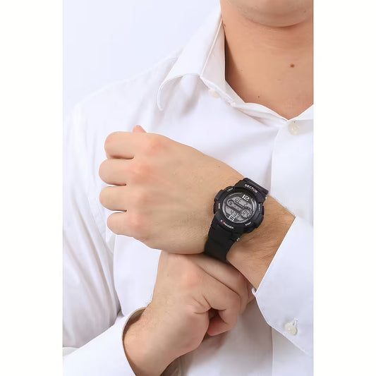 Orologio Uomo SECTOR EX-16 Digitale Nero in Plastica