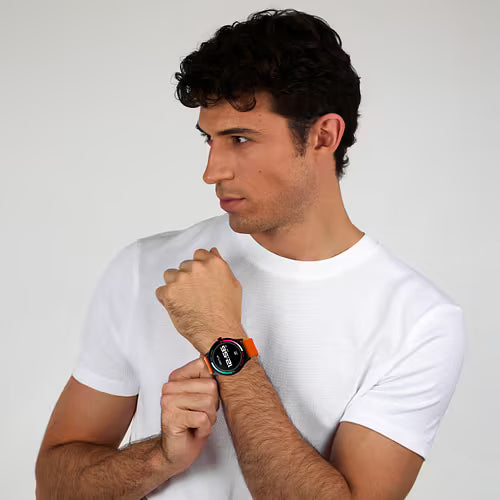 Smartwatch Uomo SECTOR S-06 Cinturino in Plastica Arancione