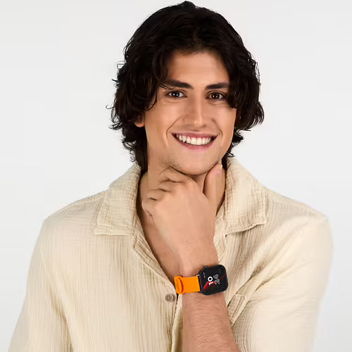 Smartwatch Uomo SECTOR S-07 Cinturino in Plastica Arancione
