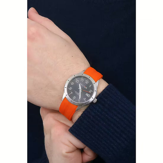 Orologio Uomo SECTOR 270 Solo Tempo in Silicone Arancione