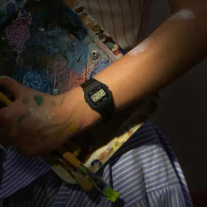 Orologio Unisex CASIO Digitale in Silicone Nero