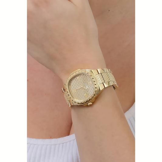 Orologio Donna GUESS Solo Tempo in Acciaio Dorato