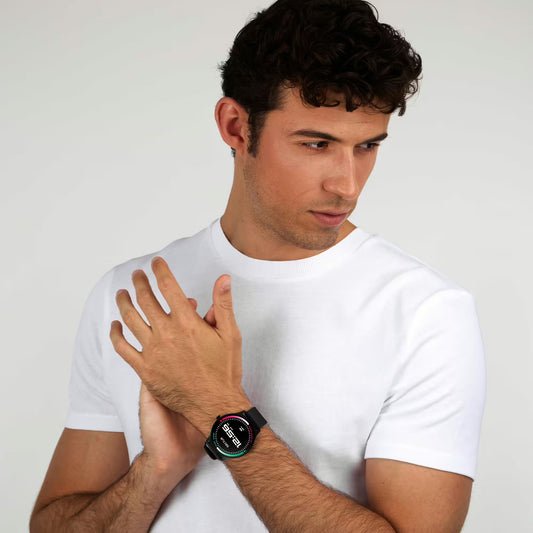 Smartwatch Uomo SECTOR S-06 Digitale in Silicone Nero