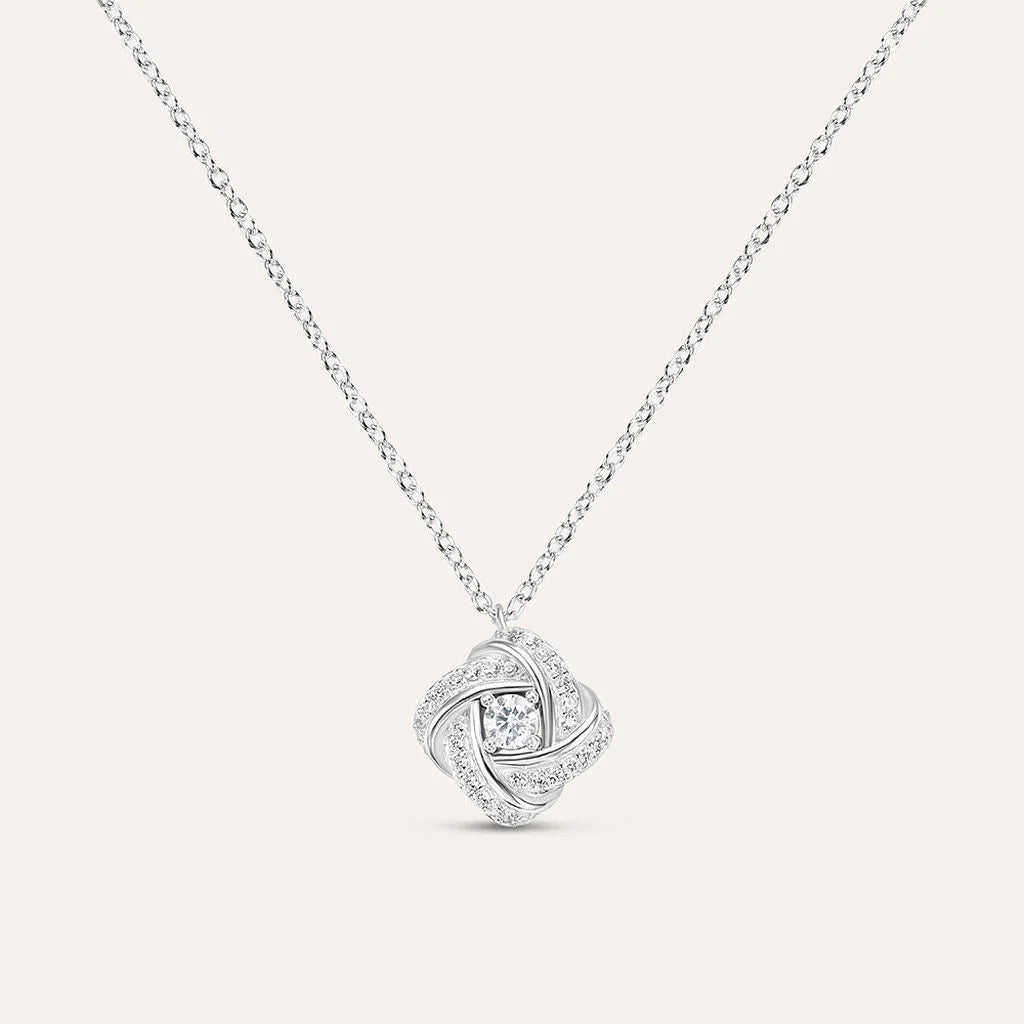 Collana Donna Quadrato Silver Elegance in Argento 925 - STROILI