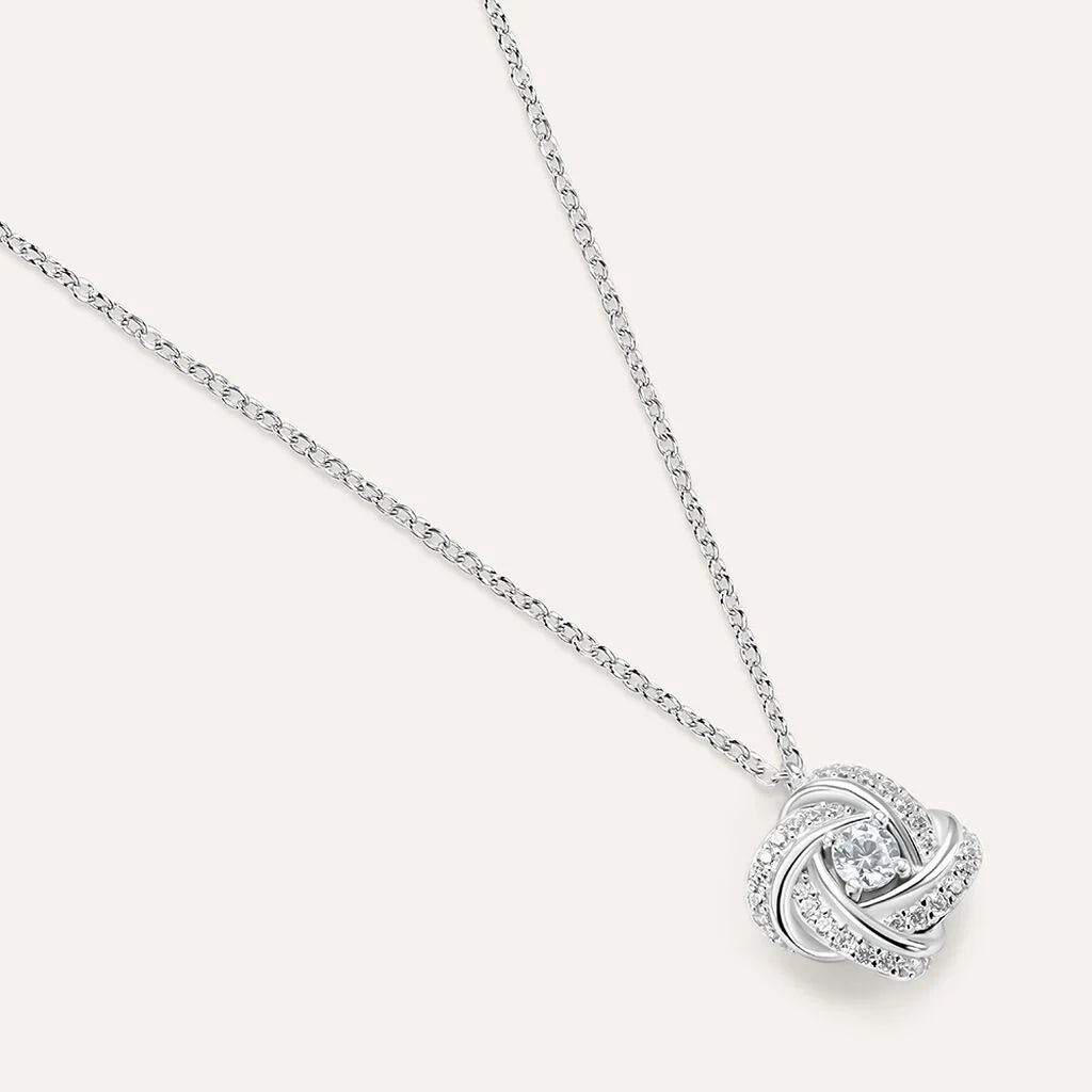 Collana Donna Quadrato Silver Elegance in Argento 925 - STROILI