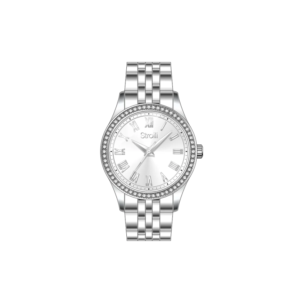 Orologio Donna Solo Tempo in Acciaio con Brillanti - STROILI
