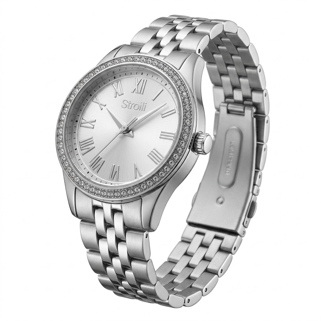 Orologio Donna Solo Tempo in Acciaio con Brillanti - STROILI