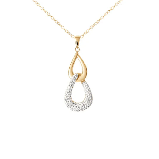 Collana Donna in Acciaio Oro Rosa con Zirconi - STROILI