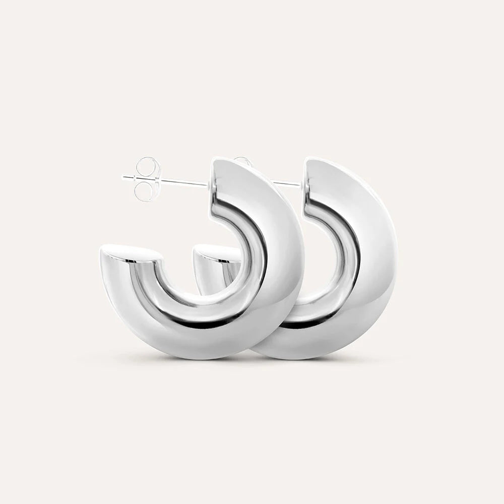 Orecchini Donna a Cerchio in Acciaio - STROILI