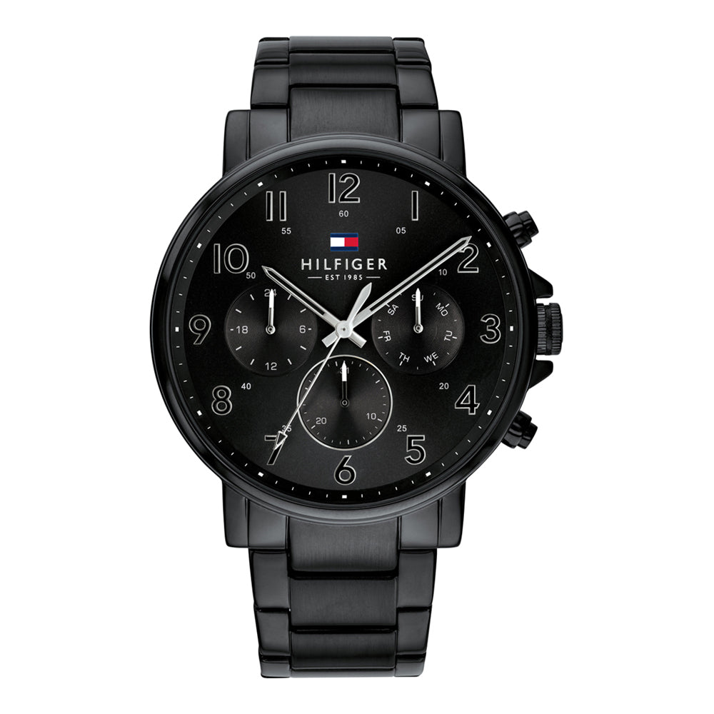 Orologio Uomo Tommy Hilfiger Daniel – Cronografo Multifunzione Total Black