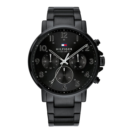 Orologio Uomo Tommy Hilfiger Daniel – Cronografo Multifunzione Total Black