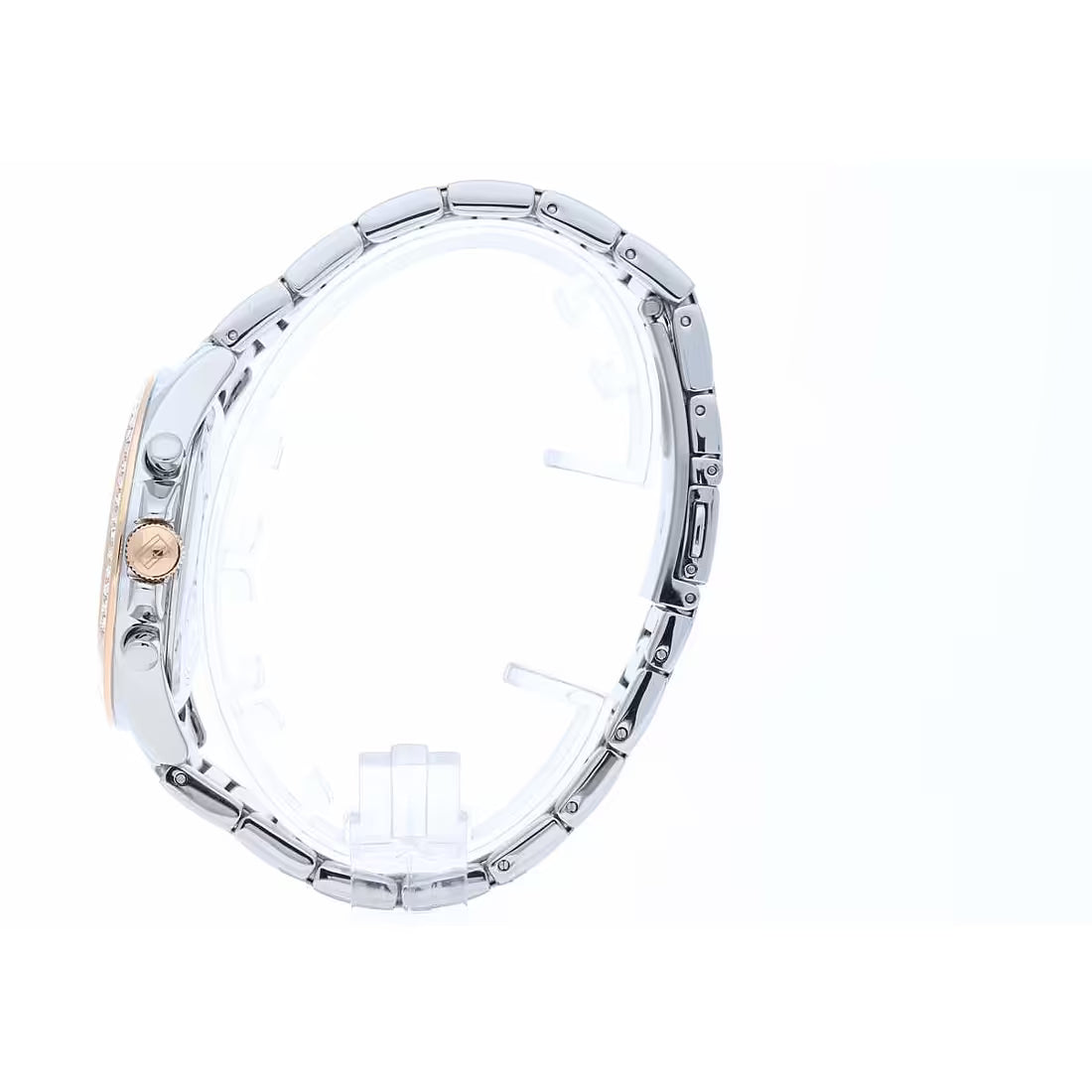 Orologio Uomo Tommy Hilfiger Kennedy - Multifunzione in Acciaio Silver/Rose Gold e Cristalli
