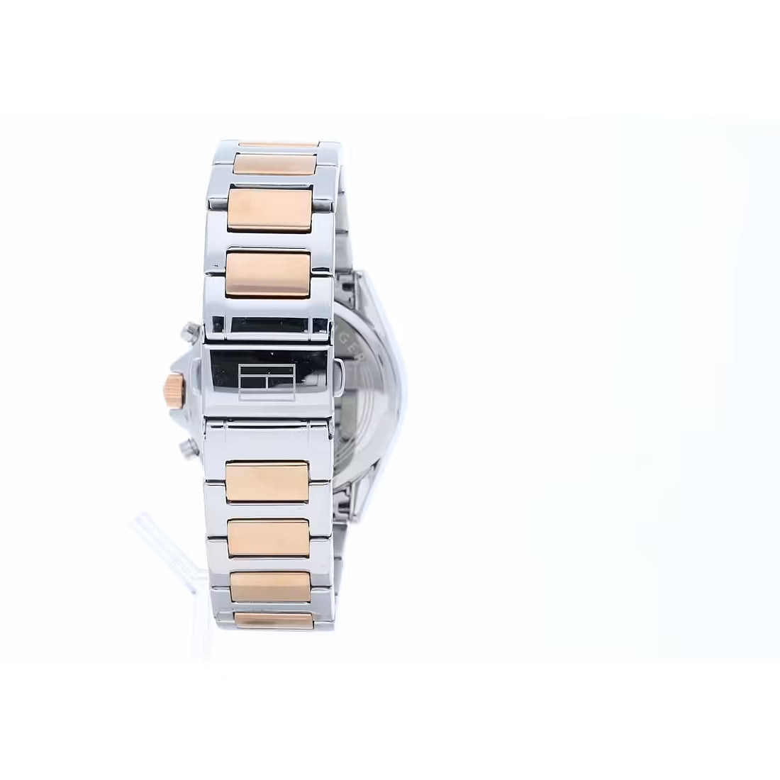 Orologio Uomo Tommy Hilfiger Kennedy - Multifunzione in Acciaio Silver/Rose Gold e Cristalli