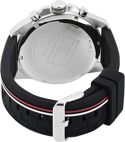 Orologio Uomo Tommy Hilfiger Decker - Multifunzione in Silicone Nero