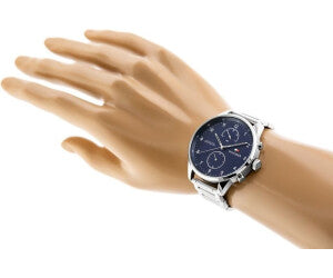 Orologio Uomo Tommy Hilfiger Luke – Cronografo in Acciaio con Quadrante Blu