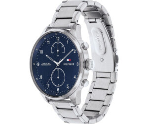 Orologio Uomo Tommy Hilfiger Luke – Cronografo in Acciaio con Quadrante Blu