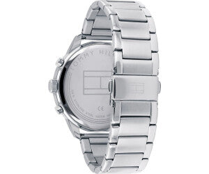 Orologio Uomo Tommy Hilfiger Luke – Cronografo in Acciaio con Quadrante Blu