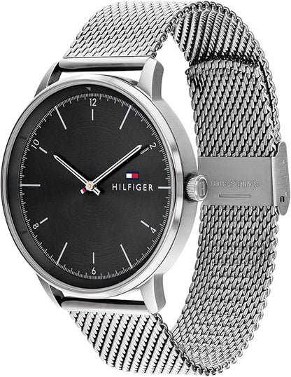 Orologio Uomo Tommy Hilfiger Lars – Solo Tempo in Acciaio Maglia Milanese