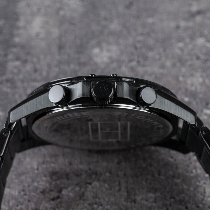 Orologio Uomo Tommy Hilfiger Mason - Multifunzione in Acciaio Nero