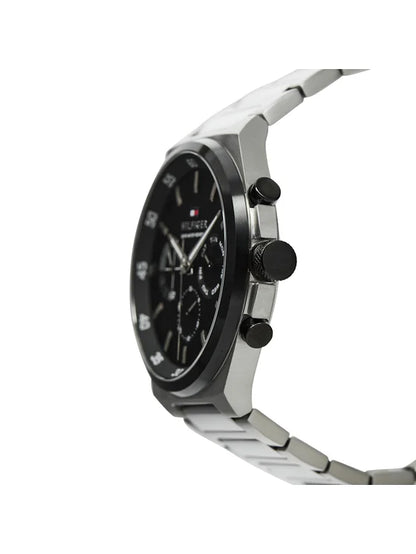 Orologio Uomo Tommy Hilfiger Dexter - Multifunzione in Acciaio Quadrante Nero