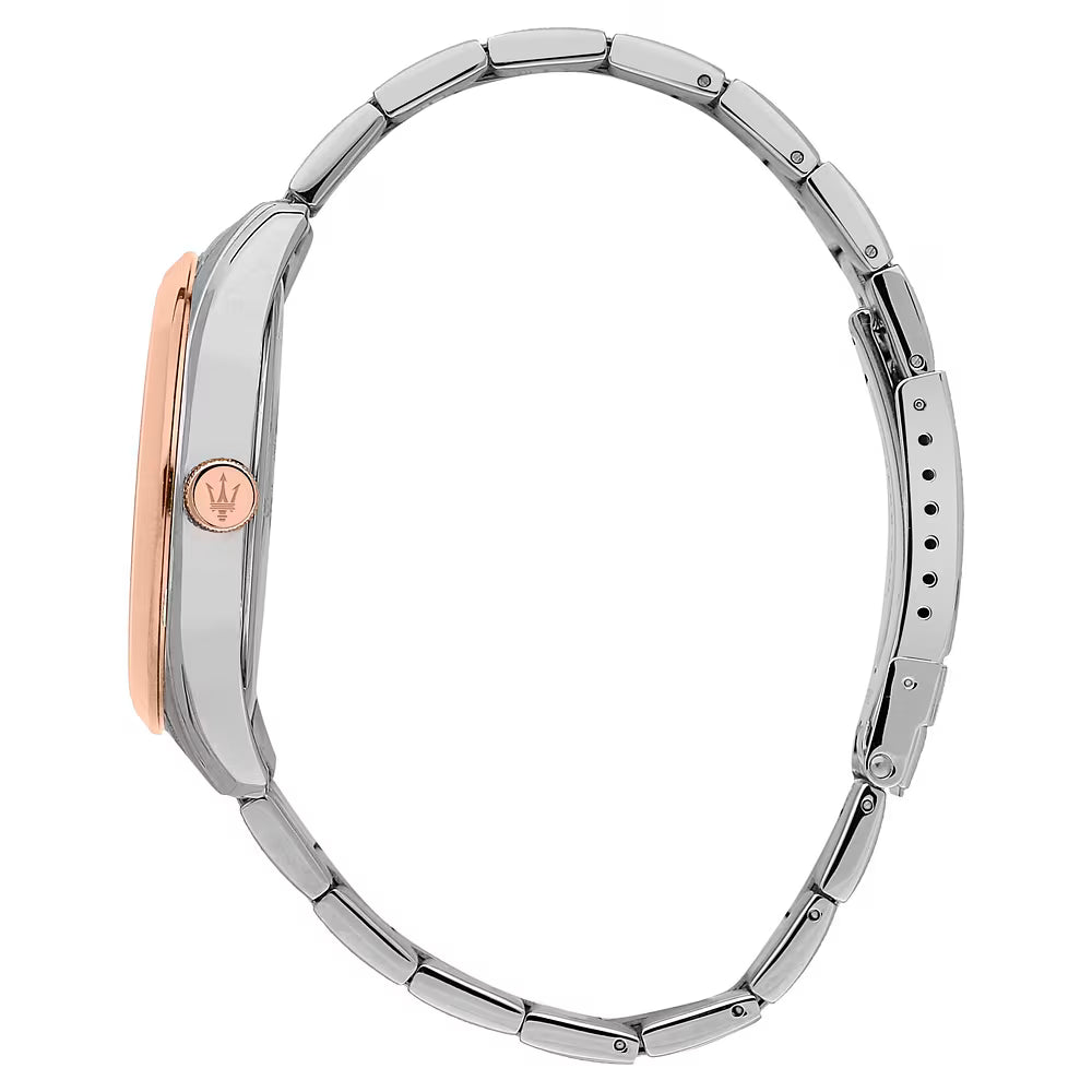 Orologio Uomo MASERATI Solo Tempo in Acciaio con Quadrante Blu