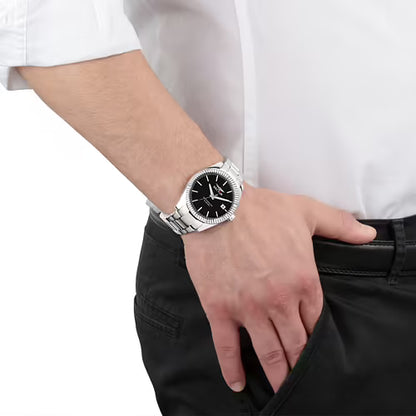 Orologio Uomo SECTOR 240 Solo Tempo in Acciaio con Quadrante Nero
