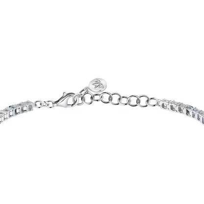 Bracciale Donna MORELLATO Tennis con Zirconi Bianchi e Blu