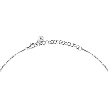Collana Donna MORELLATO in Argento 925 con Pendente Bianco Pavè