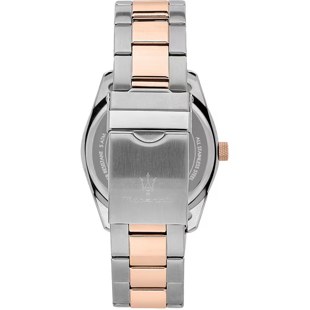 Orologio Uomo MASERATI Solo Tempo in Acciaio con Quadrante Blu