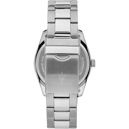 Orologio Uomo MASERATI Solo Tempo in Acciaio con Quadrante Nero