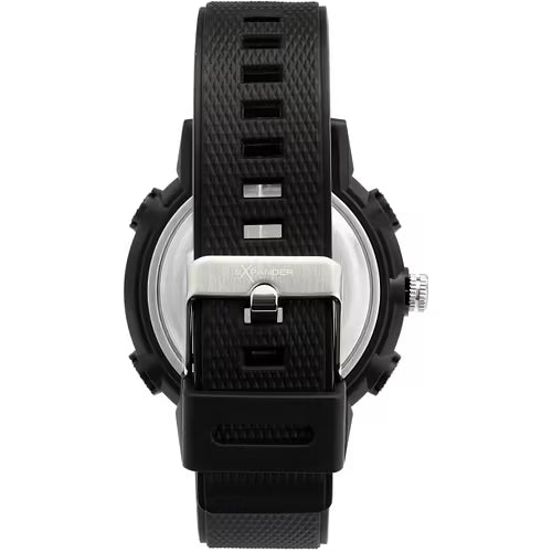 Orologio Uomo SECTOR EX-44 Multifunzione in Silicone Nero e Rosso