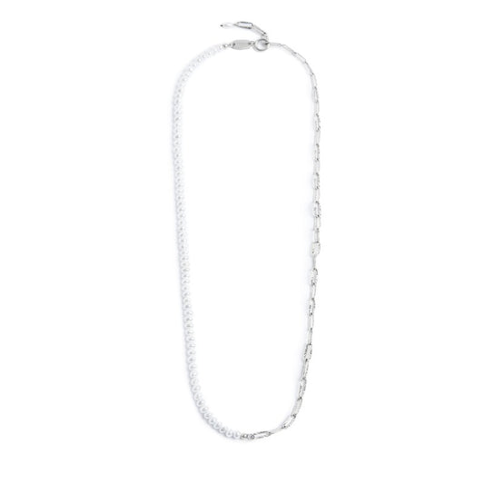 Collana Donna Catena Figaro MARLU' in Acciaio