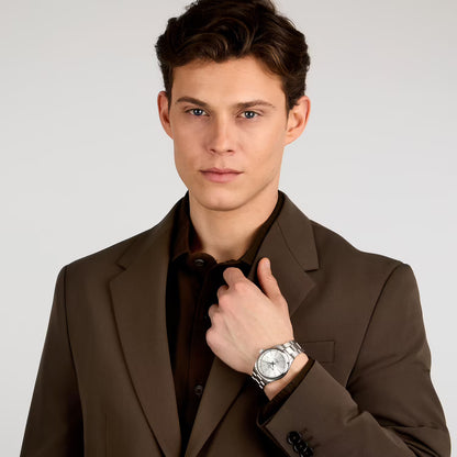 Orologio Uomo PHILIP WATCH Solo Tempo in Acciaio con Quadrante Argento