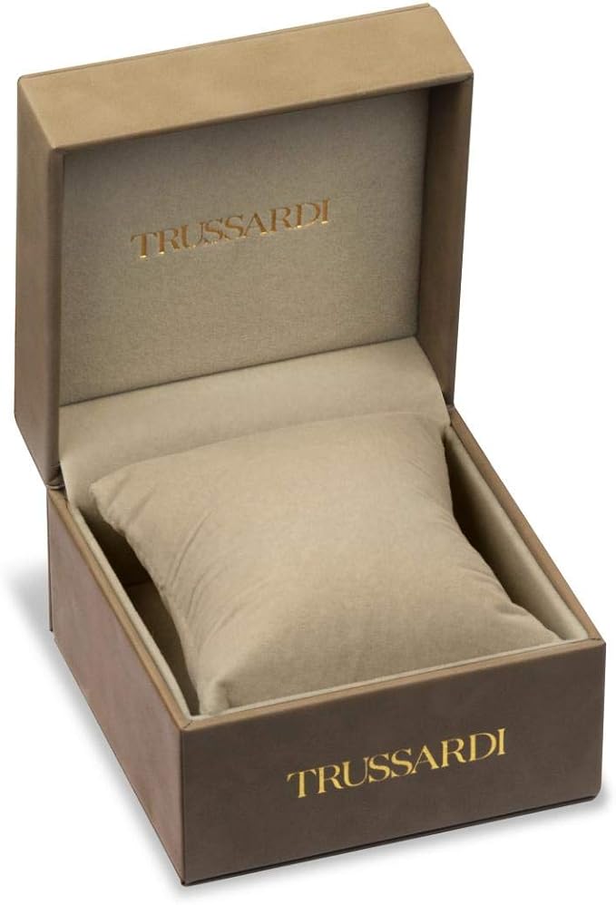 Orologio Donna TRUSSARDI Solo Tempo in Acciaio Dorato con Quadrante Nero