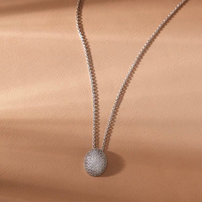 Collana Donna MORELLATO in Argento 925 con Pendente Bianco Pavè