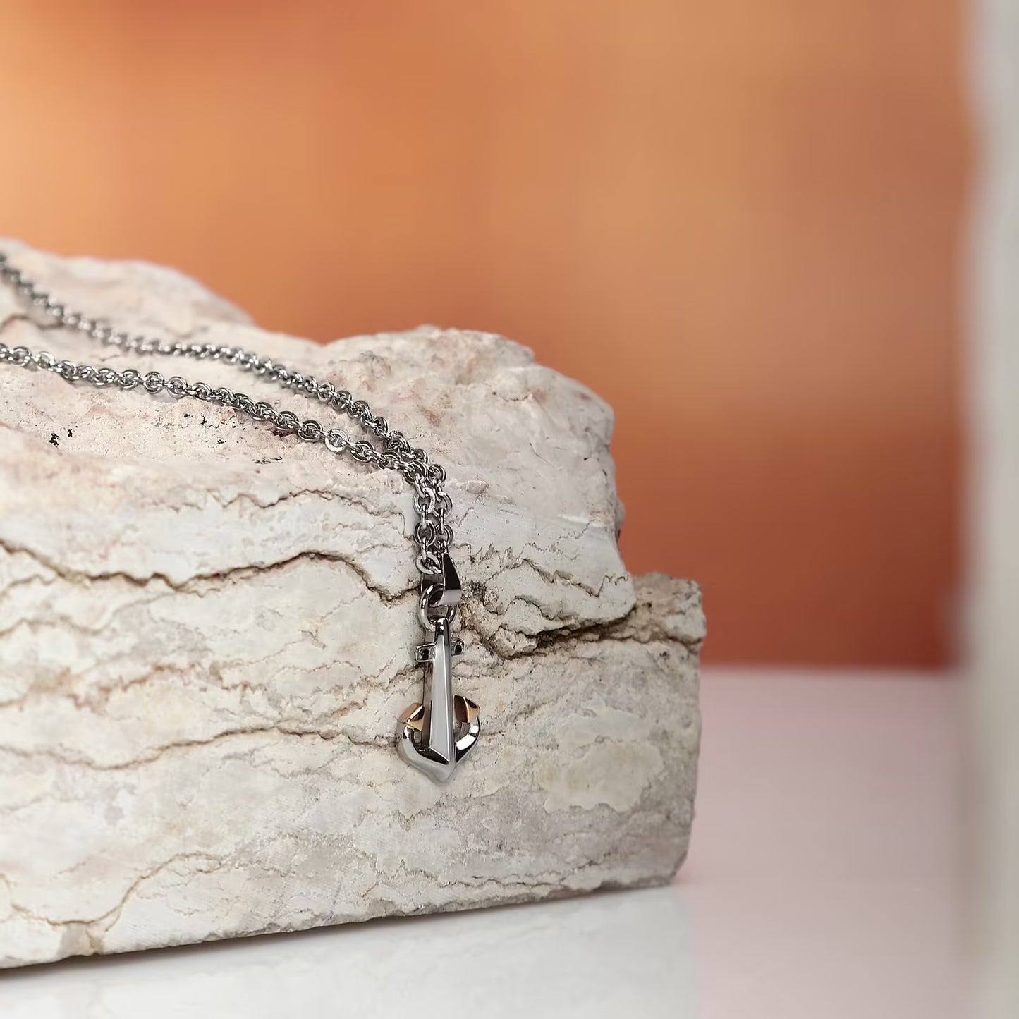 Collana Uomo MORELLATO in Acciaio con Pendente Ancora