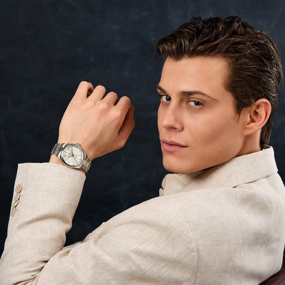 Orologio Uomo PHILIP WATCH Solo Tempo in Acciaio con Quadrante Argento