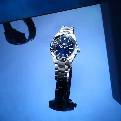 Orologio Uomo SECTOR LEGEND Solo Tempo in Acciaio con Quadrante Blu