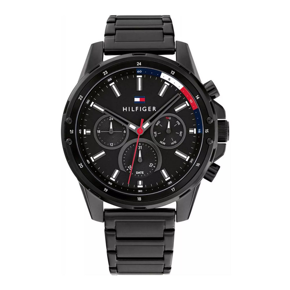 Orologio Uomo Tommy Hilfiger Mason - Multifunzione in Acciaio Nero