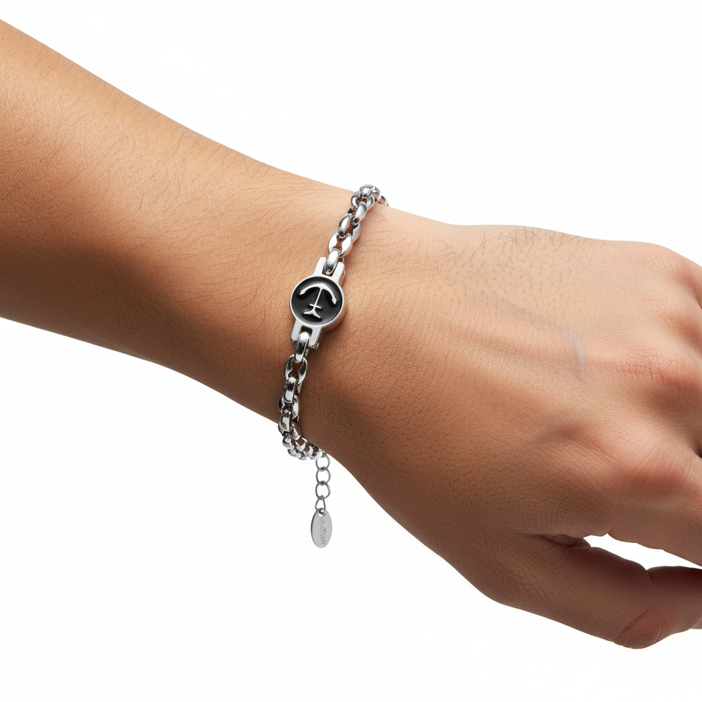 Bracciale Uomo Ancora in Acciaio - AMEN