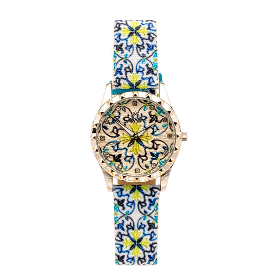 OROLOGIO AVAIA - FIORE GIALLO