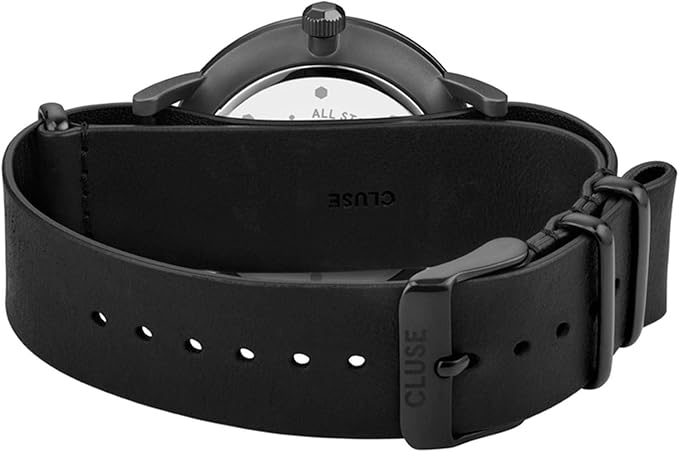 Orologio Uomo Solo Tempo in Tessuto Nero - CLUSE