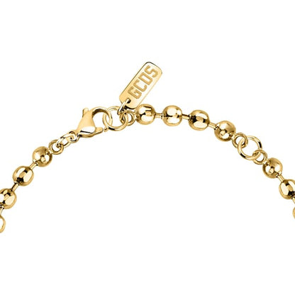 Bracciale Donna GCDS Forever Locked in Acciaio Dorato