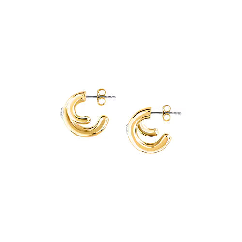 Orecchini Donna GCDS Gipsy Gold in Acciaio Dorato