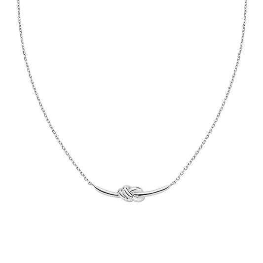 Collana Donna Nodo D'Amore in Ottone - AMEN